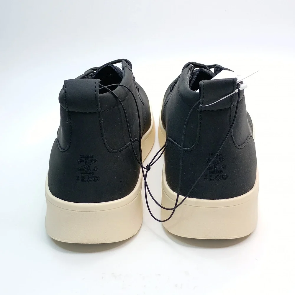 IZOD Palmer Chukka Boot Men Size 11 Black Memory Foam Sneaker Boot